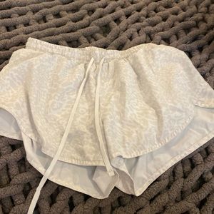 Cheetah athletic shorts